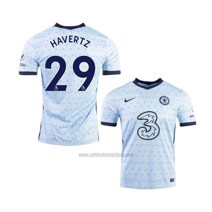 Camiseta Chelsea Jugador Havertz Segunda 2020-2021